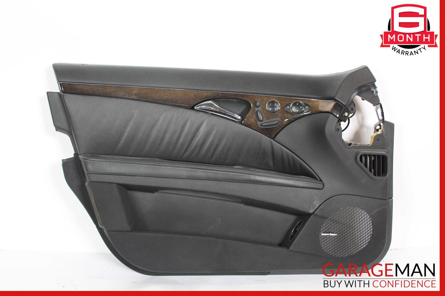 03-06 Mercedes W211 E55 AMG Front Left Side Interior Door Panel Trim Assy Black