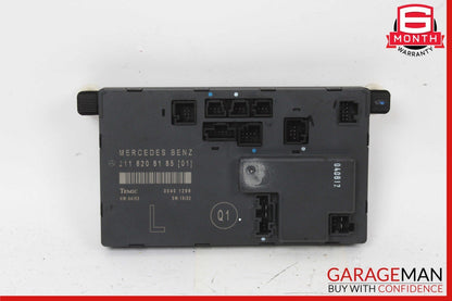03-09 Mercedes W211 E500 E350 Front Left Side Door Control Module Unit OEM