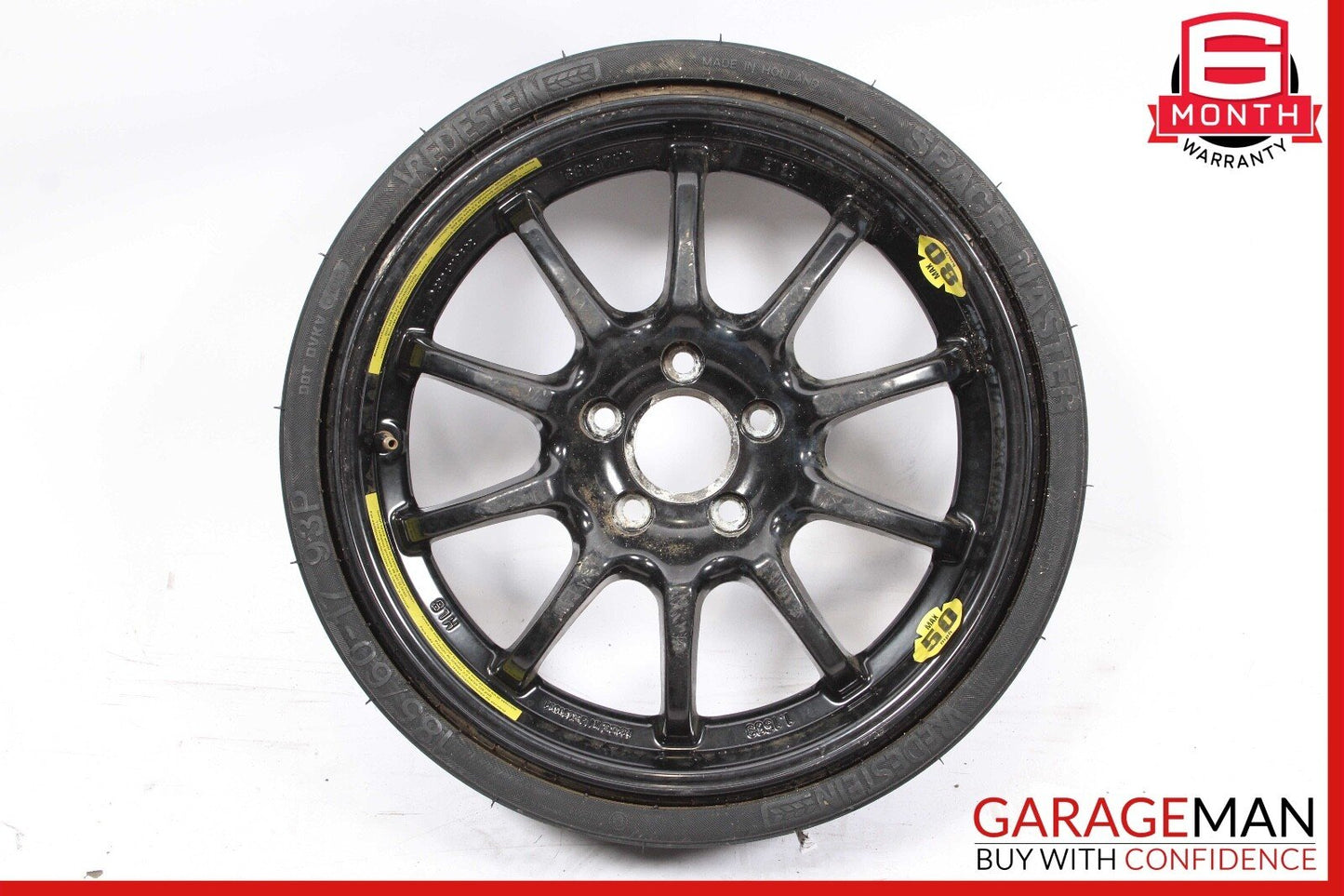 03-11 Mercedes R230 SL500 SL550 Spare Tire Wheel Saver 17" 17 2304010602 OEM