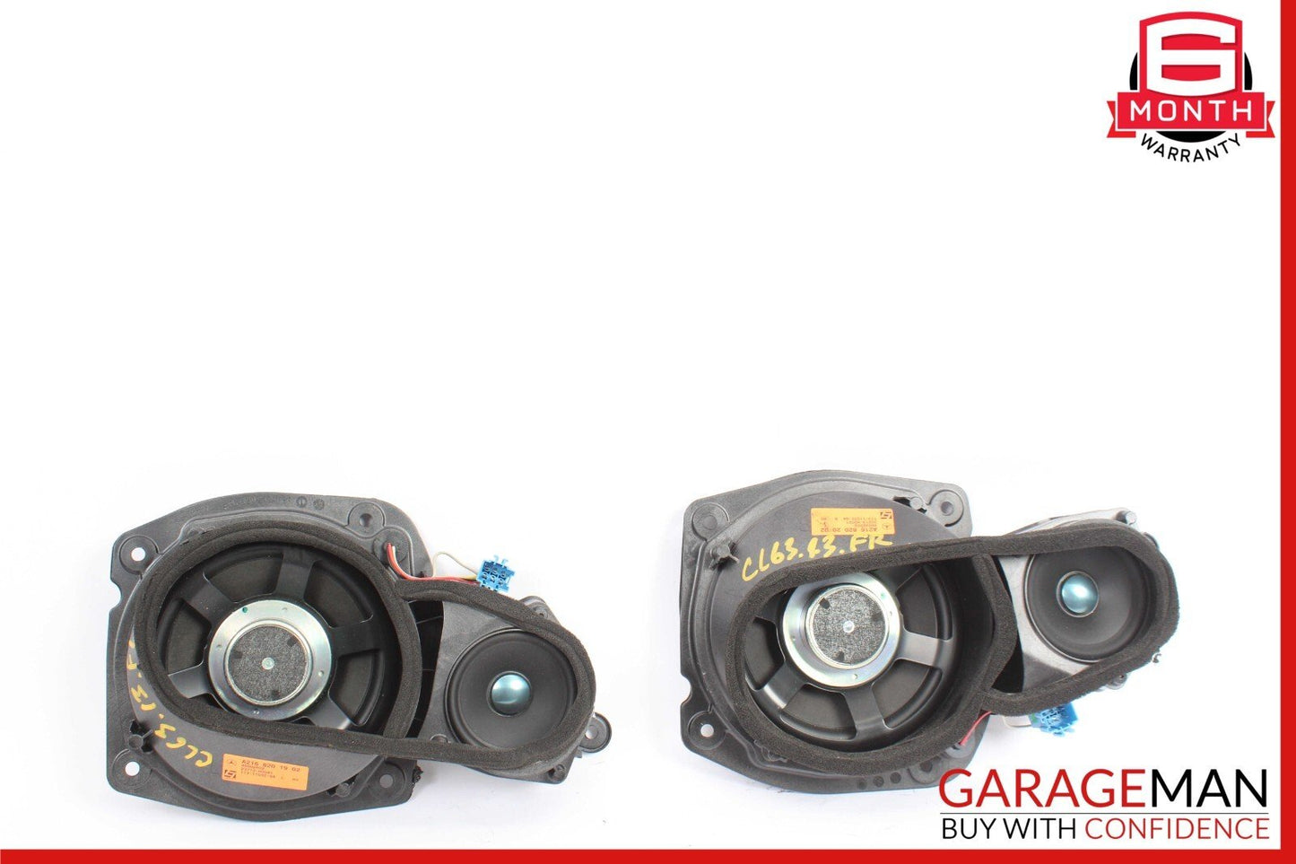 10-14 Mercedes W216 CL550 CL63 Door Speaker Tweeter Left & Right Side Set OEM