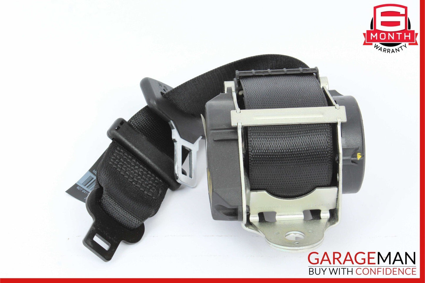14-17 Maserati Ghibli Rear Center Seatbelt Seat Belt Retractor Assembly Black