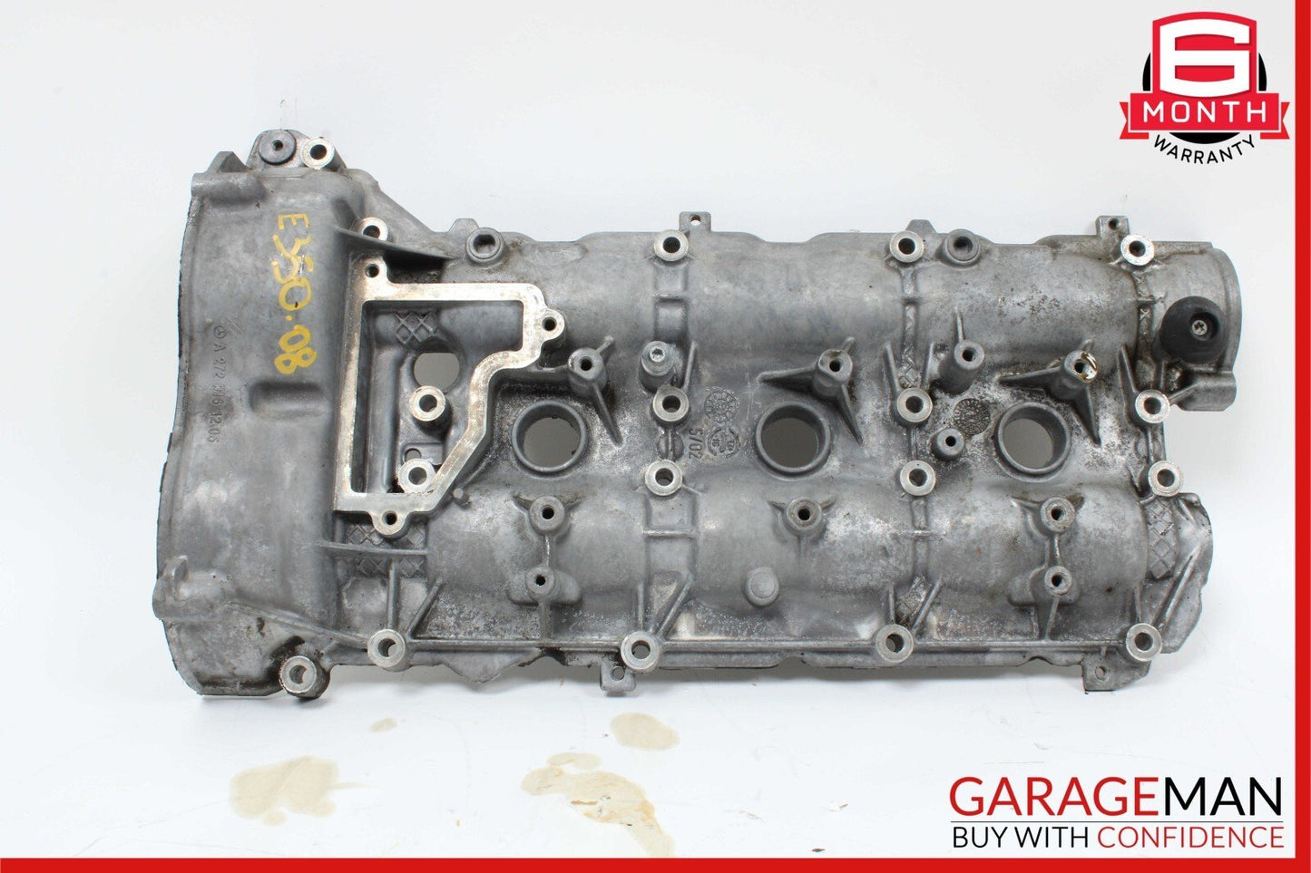 06-09 Mercedes W211 E350 CLK350 SLK350 Left Cylinder Head Cover 2720161205 OEM