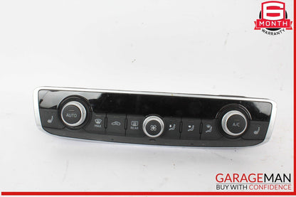 17-20 Audi S3 A3 Front Dash Hvac A/C Heater Control Switch Panel 8V0820043AF
