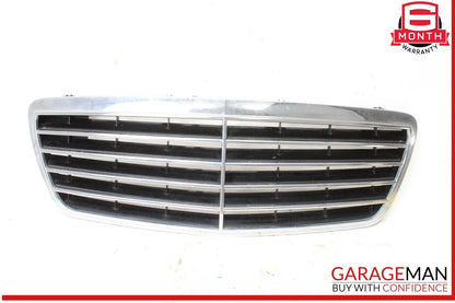 98-02 Mercedes W210 E320 Front Bumper Center Mesh Grilles Grill Panel OEM