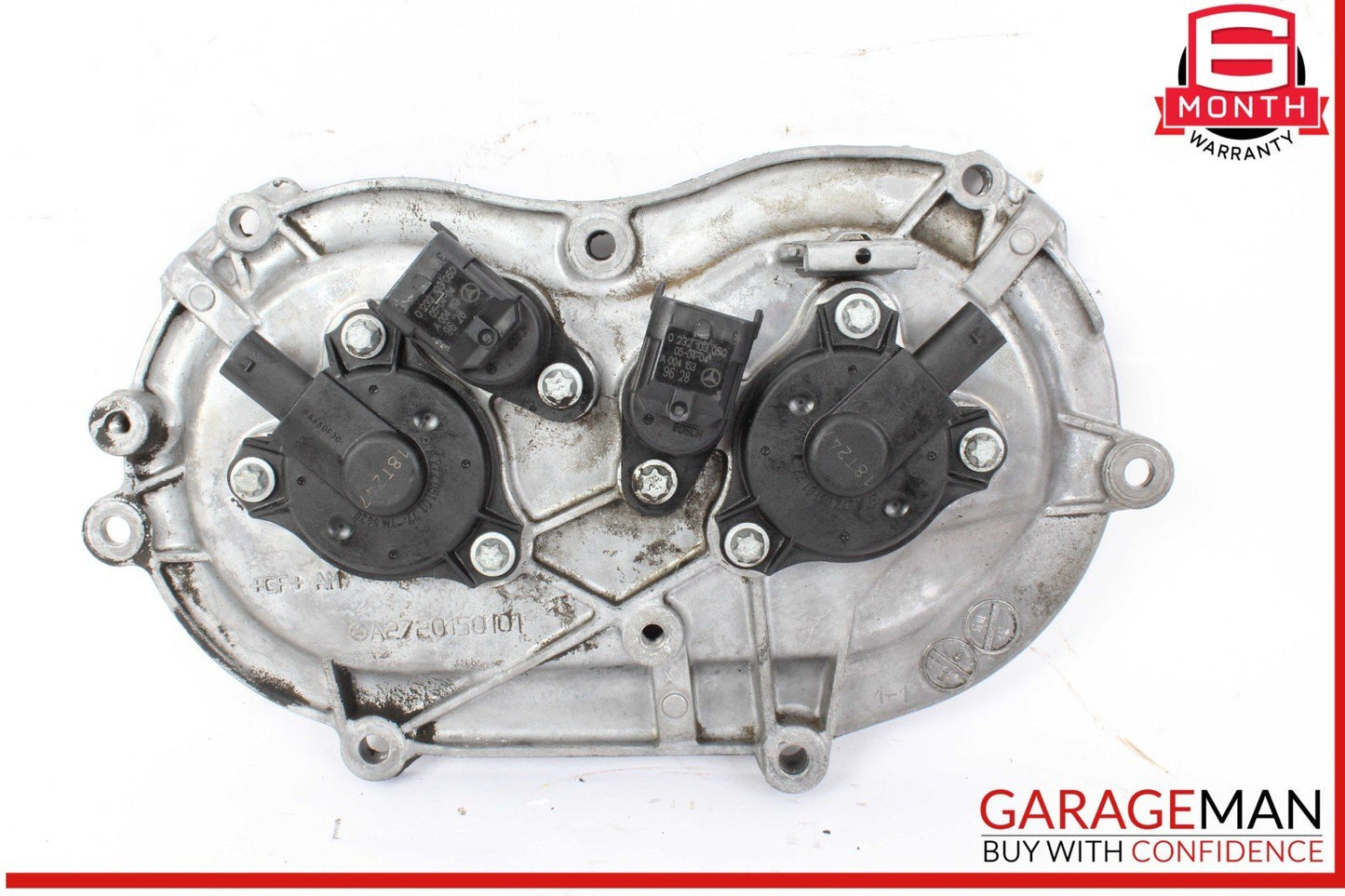 05-13 Mercedes W211 E350 ML350 Front Right Engine Timing Chain Cover Plate OEM
