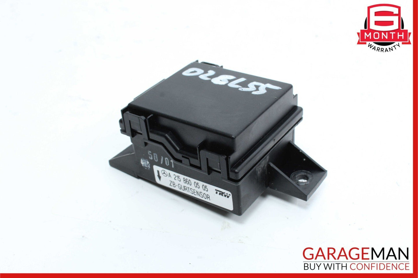 00-13 Mercedes W215 CL55 AMG Seat Belt Seatbelt Tension Sensor 2158600505 OEM