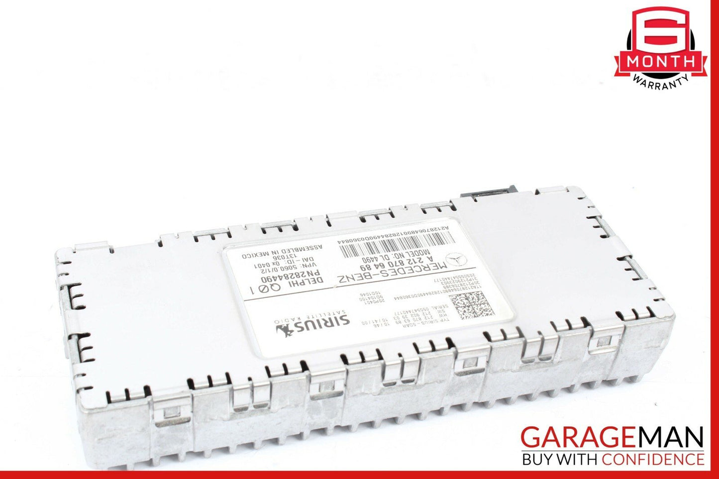 12-14 Mercedes W204 C250 CLS500 Sirius Satellite Radio Receiver Control Module