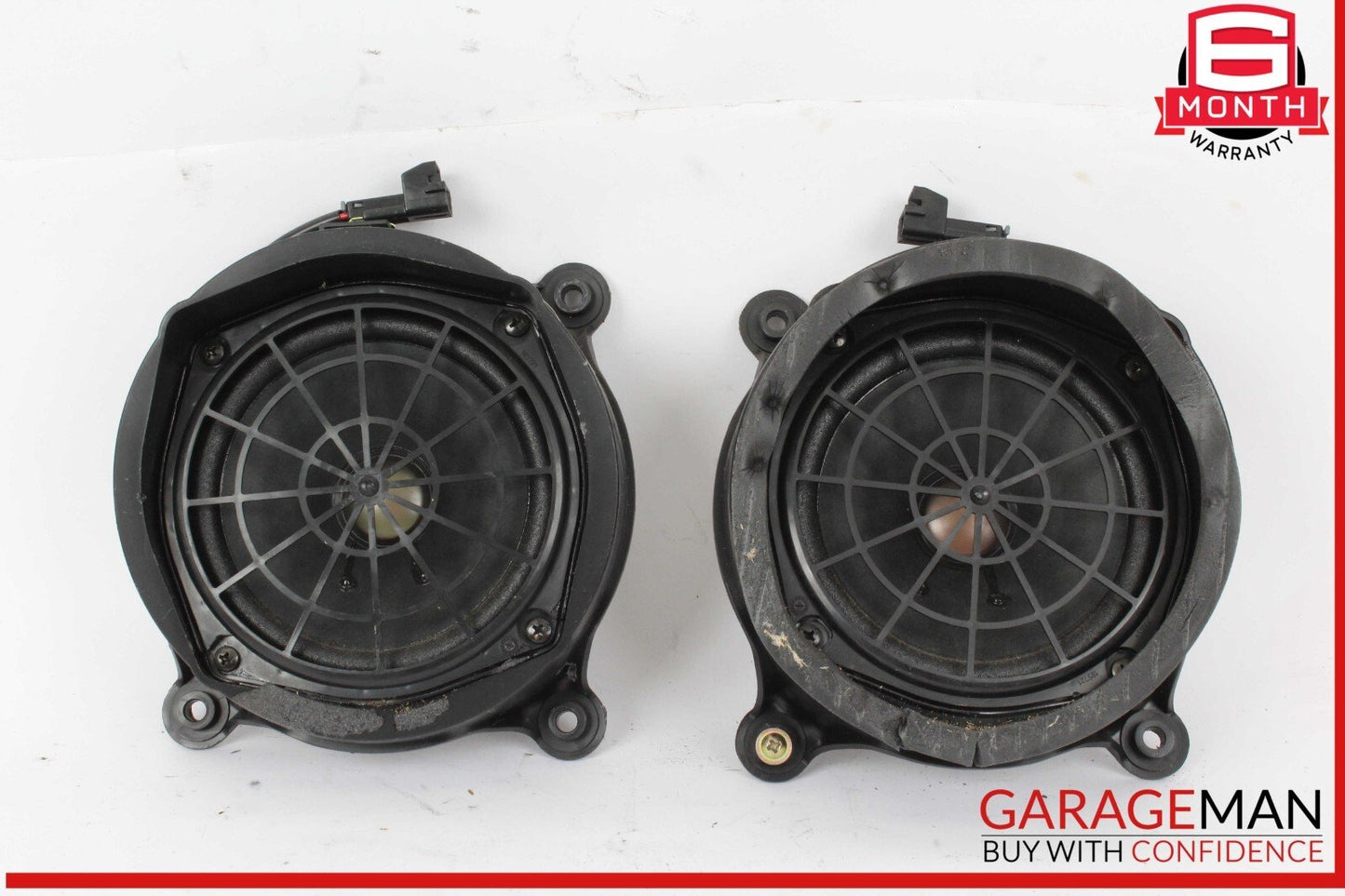 98-05 Mercedes W163 ML500 Rear Right & Left Side Door Audio Speakers Set OEM