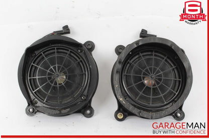 98-05 Mercedes W163 ML500 Rear Right & Left Side Door Audio Speakers Set OEM