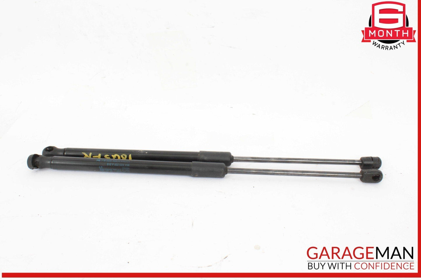 18-24 Audi Q5 Front Left and Front Right Hood Support Strut Lift Cylinder Set