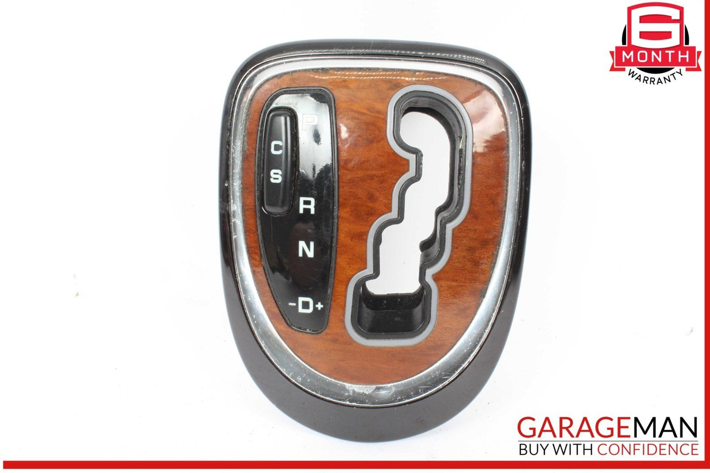 00-06 Mercedes W220 S430 S500 S55 AMG Gear Shifter Bezel Trim Indicator Wood OEM