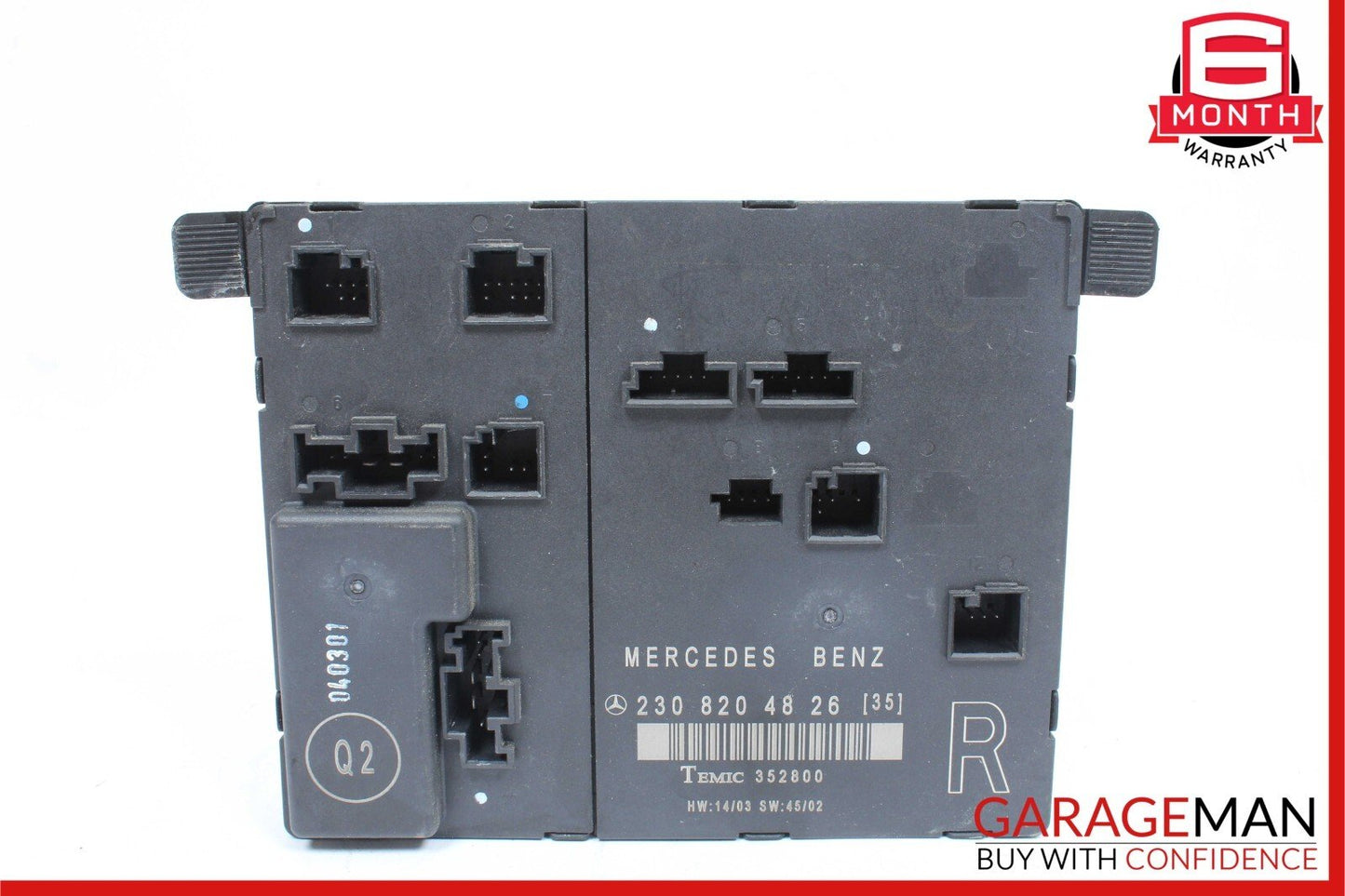 03-08 Mercedes R230 SL500 Front Right Passenger Side Door Control Module Unit