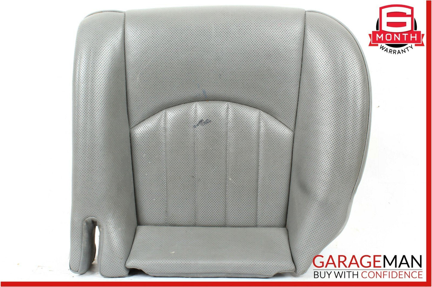 06-11 Mercedes W219 CLS500 Rear Right Side Lower Bottom Seat Cushion Grey