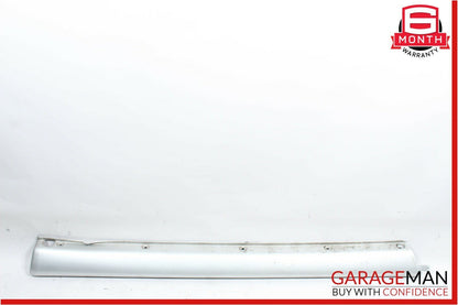 98-05 Mercedes W163 ML320 Left Side Rocker Skirt Molding Moulding Panel Silver