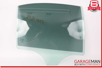 15-21 Mercedes W205 C300 C400 Rear Right Side Door Window Glass OEM