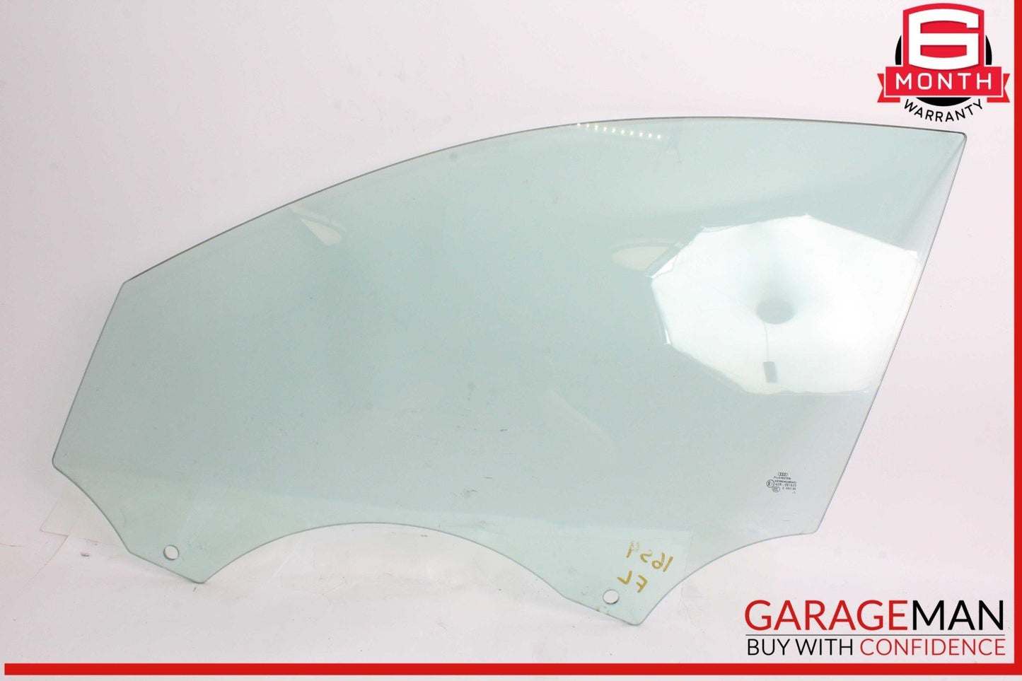 09-16 Audi S4 A4 Front Left Driver Side Door Window Glass 43R001605 OEM