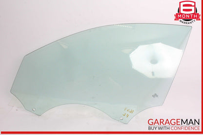 09-16 Audi S4 A4 Front Left Driver Side Door Window Glass 43R001605 OEM