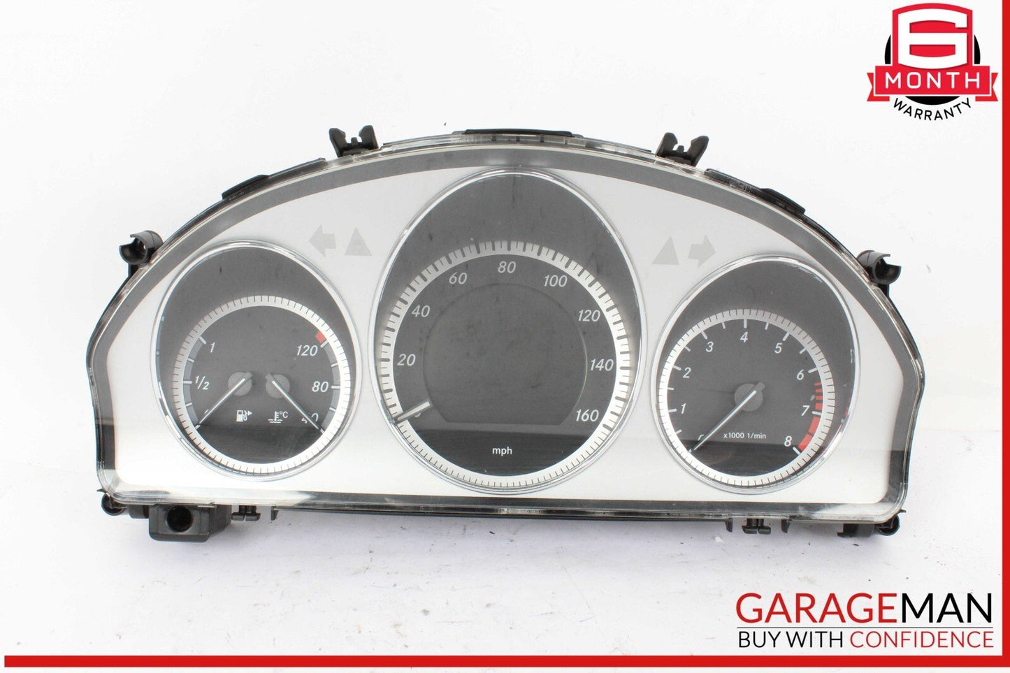 08-11 Mercedes W204 C300 C350 Instrument Speedometer Cluster 2049001505 OEM