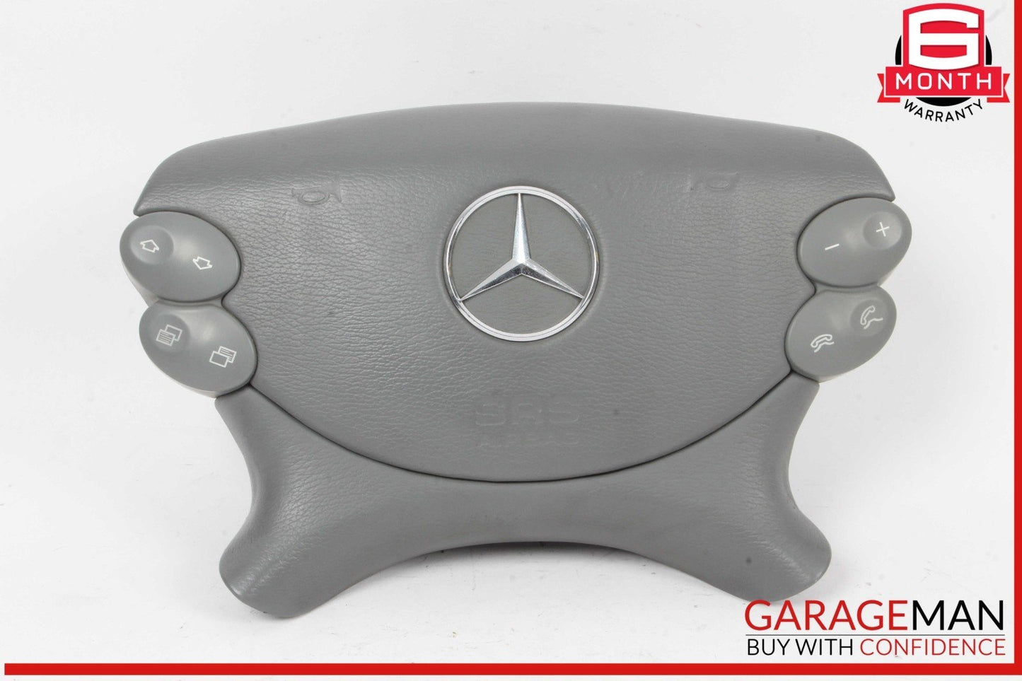 03-12 Mercedes R230 SL500 SL550 Steering Wheel Airbag Air Bag SRS Gray OEM