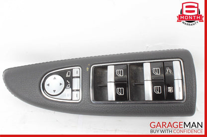 09-13 Mercedes W221 S400 S600 Front Left Side Window Control Switch Black OEM