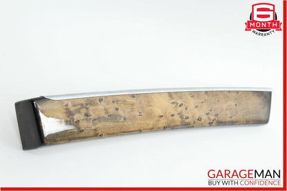 03-09 Mercedes W211 E350 Front Left Dashboard Dash Molding Trim Bezel Walnut OEM
