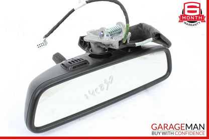 10-16 Mercedes W204 C250 E350 Interior Upper Rear View Mirror Black 2048104217