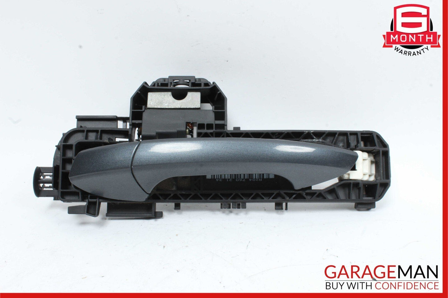 08-14 Mercedes W204 C300 4MATIC Rear Left Side Exterior Door Handle Gray OEM