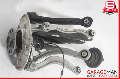 15-20 Mercedes W205 C300 Rear Left Spindle Knuckle Hub Shaft Control Arms Assy