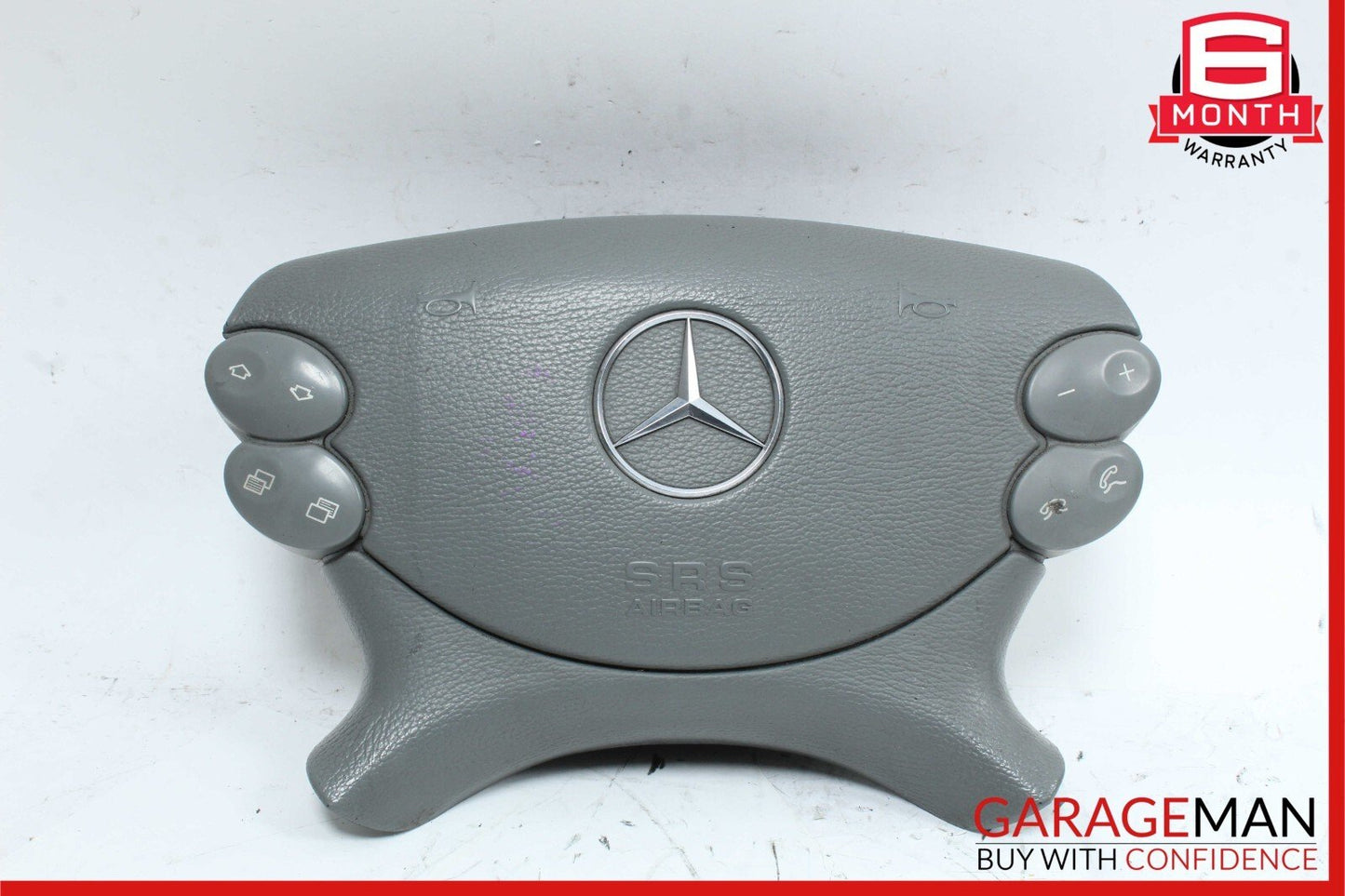 03-12 Mercedes W209 CLK320 E350 SL500 Steering Wheel Airbag Air Bag Grey