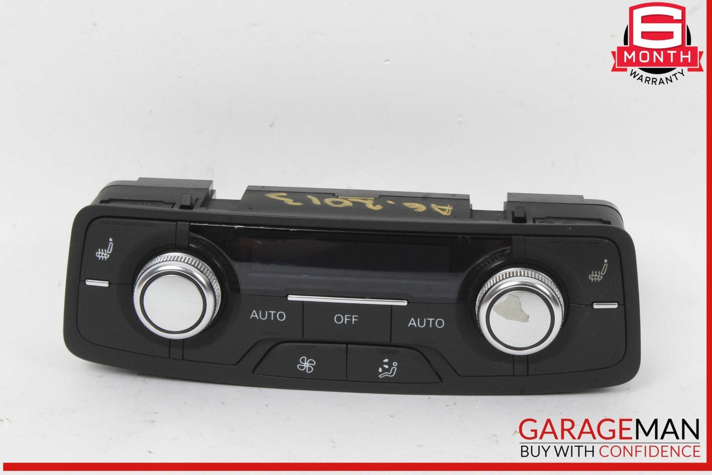 12-18 Audi A6 A7 Rear AC A/C Air Conditioning Heater Climate Control Panel OEM