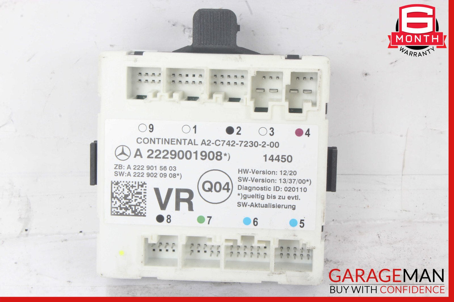 15-18 Mercedes W205 C300 Front Right Side Door Control Module Unit OEM