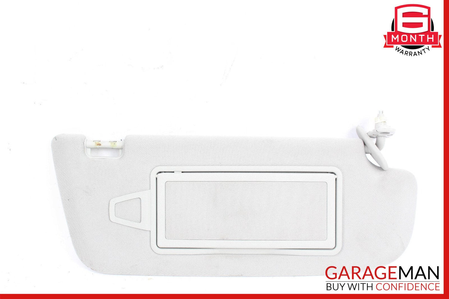 07-14 Mercedes S550 CL550 Front Right Side Sunvisor Sun Visor Shade Cover Gray
