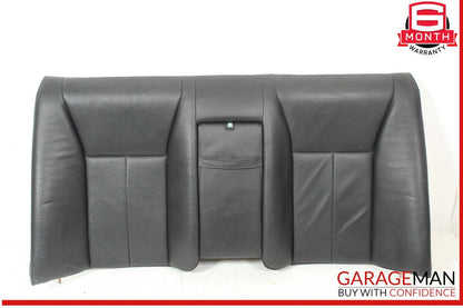 99-02 Mercedes W210 E320 Sedan Rear Upper Seat Cushion Black OEM