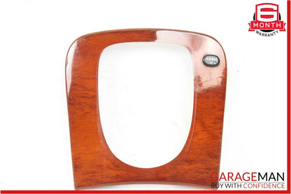 00-06 Mercedes W220 S430 Center Console Shift Shifter Trim Cover Bezel Wood