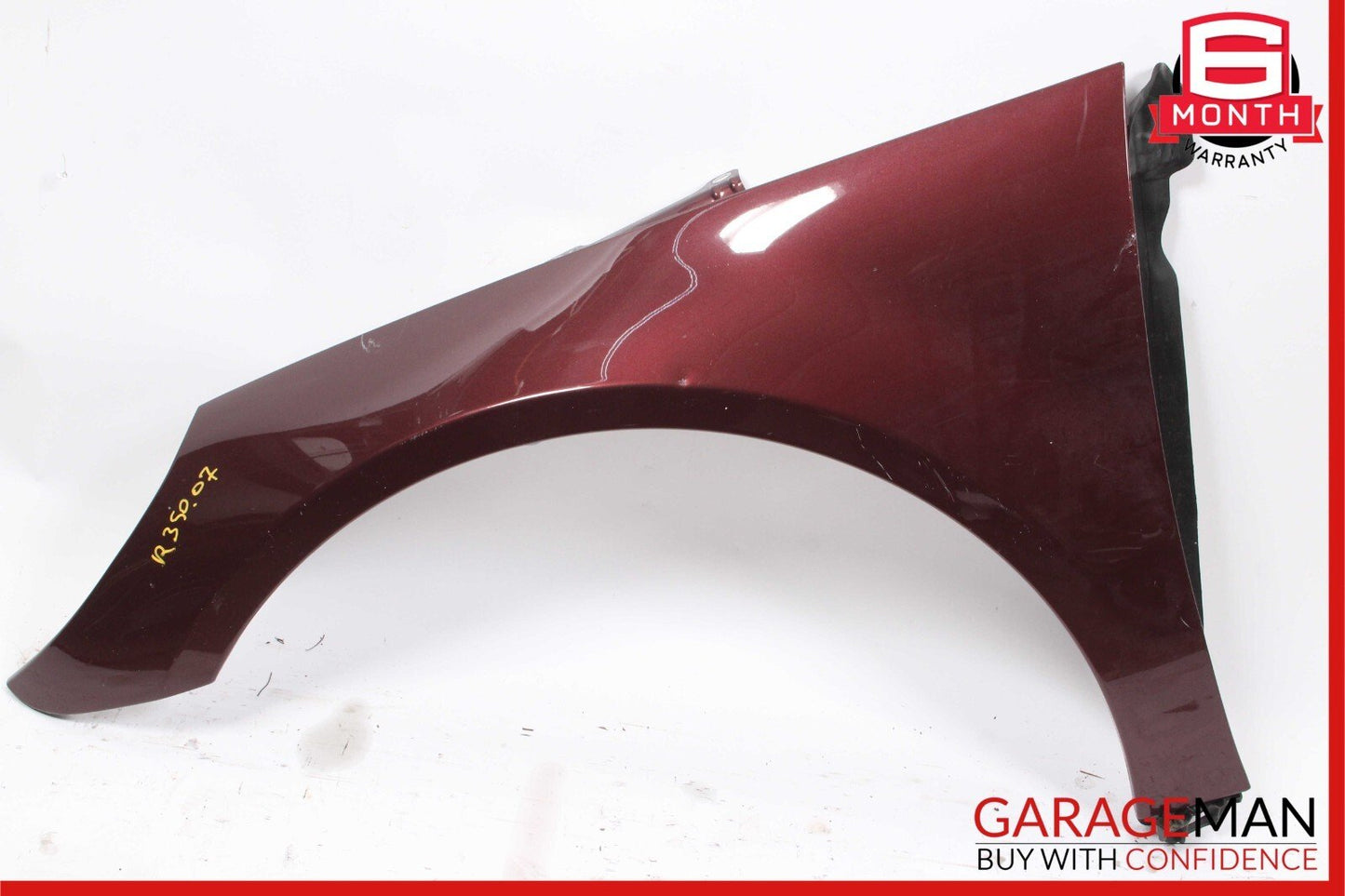 06-10 Mercedes W251 R350 Front Left Side Fender Wing Panel Cover Carneol Red