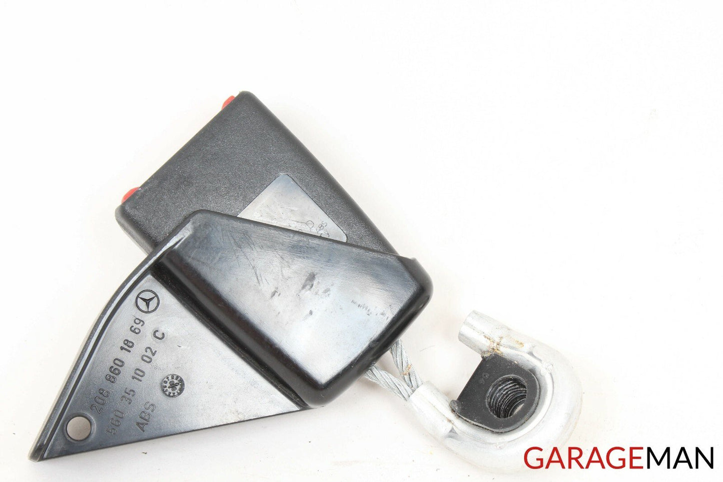 98-03 Mercedes W208 CLK320 CLK55 AMG Rear Right Side Seatbelt Seat Belt Buckle