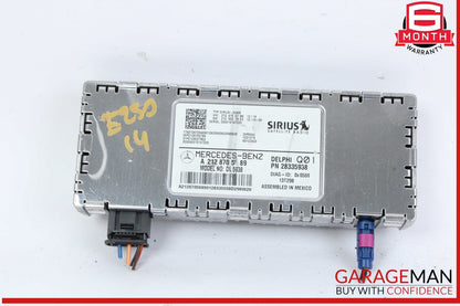 10-17 Mercedes W212 E250 CLS550 Sirius Satellite Radio Receiver 2128706489 OEM