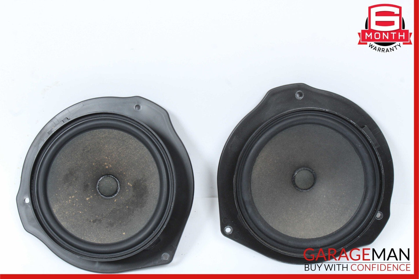 08-14 Mercedes W204 C250 Rear Right & Left Side Door Sound Audio Speakers Set