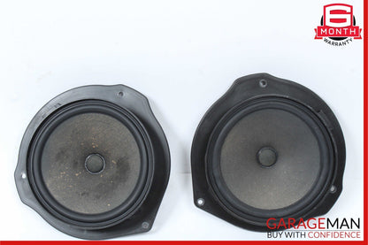 08-14 Mercedes W204 C250 Rear Right & Left Side Door Sound Audio Speakers Set
