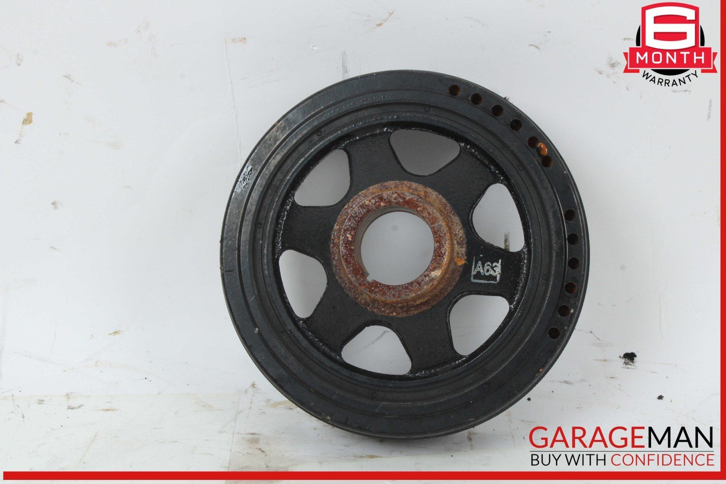 06-12 Mercedes W204 C300 C350 Engine Motor Crankshaft Crank Shaft Pulley OEM