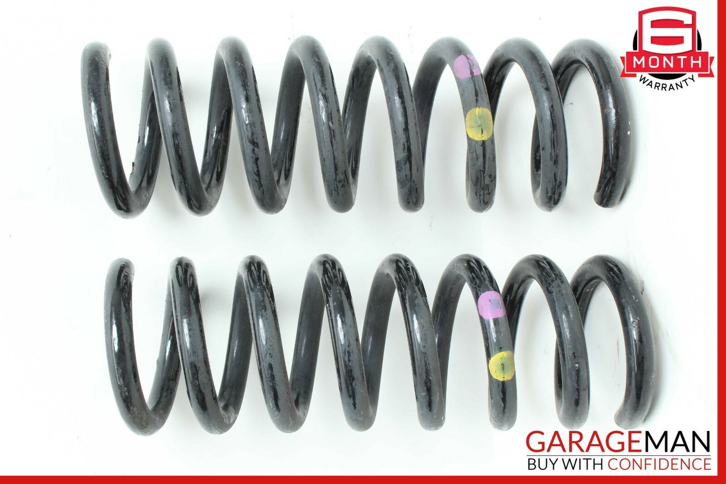 08-14 Mercedes W204 C250 C280 Rear Shock Absorber Coil Spring Set of 2 Pc OEM