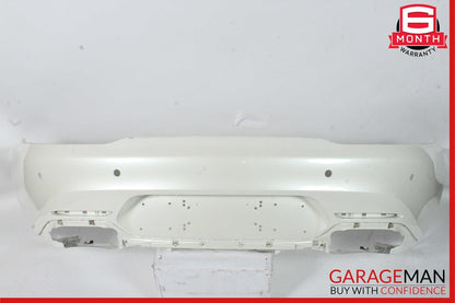 17-21 Mercedes AMG GT C190 Rear Bumper Cover Panel White OEM