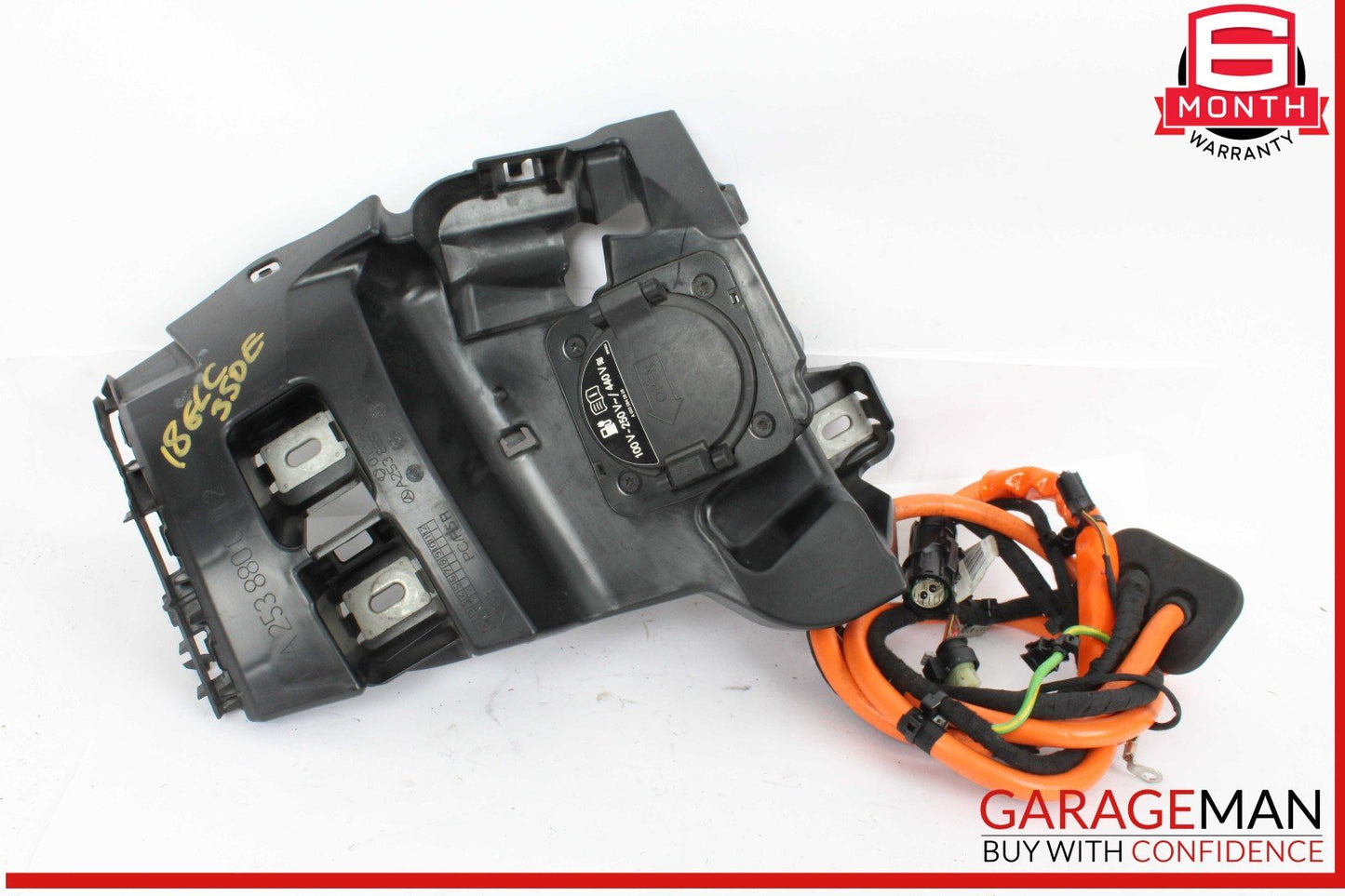 18-20 Mercedes X253 GLC350e Hybrid Charger Plug Socket Harness OEM