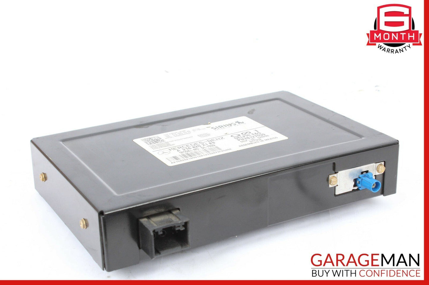 07-11 Mercedes W204 C350 S550 Sirius Satellite Radio Module Receiver DL 7039