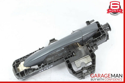 08-11 Mercedes W204 C300 C350 Rear Left Driver Side Exterior Door Handle Grey
