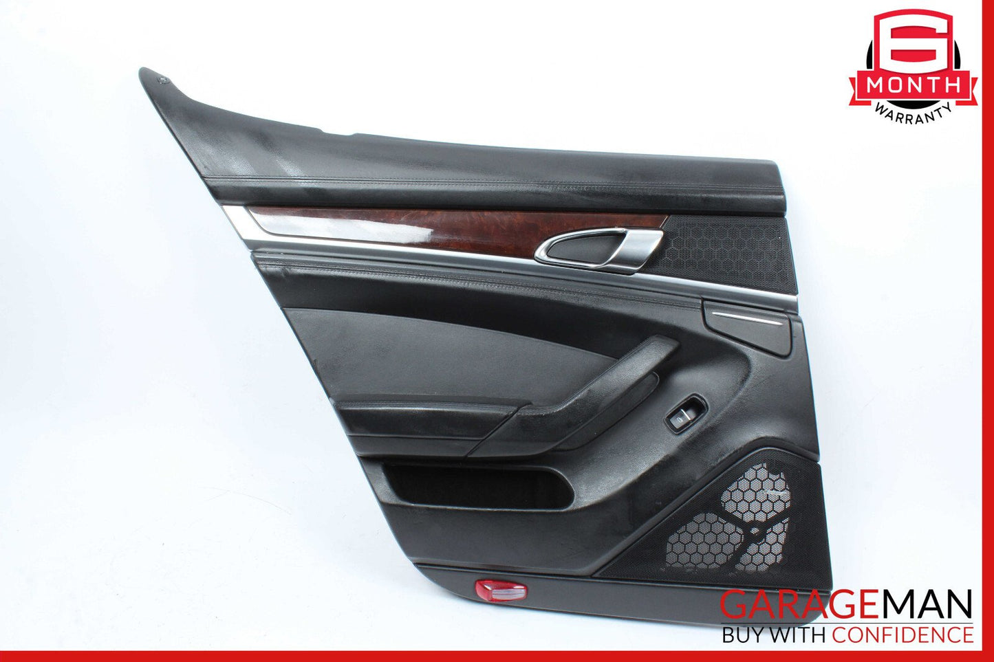 10-16 Porsche Panamera 970 Rear Left Driver Side Interior Door Panel OEM