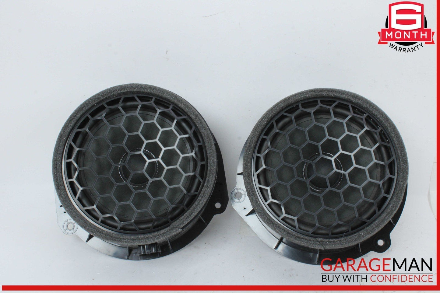 19-24 Audi Q7 Rear Left and Rear Right Side Door Mid Range Audio Sound Speaker