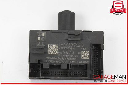 15-24 Porsche Macan Front Right Side Door Control Module 4H0959792S OEM