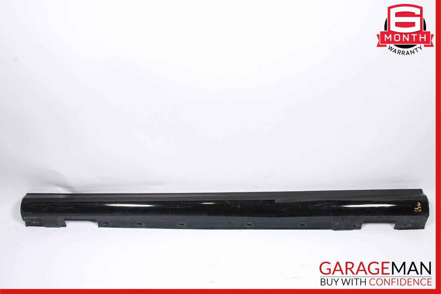 08-14 Mercedes C300 C280 C350 AMG Sport Sedan Left Side Skirt Rocker Panel Black