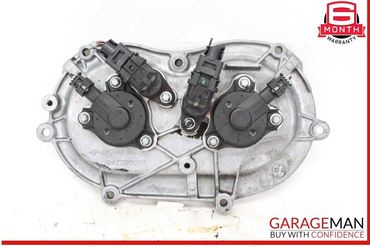 05-13 Mercedes W211 E350 S550 Front Right Engine Timing Chain Cover Plate OEM